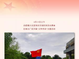 忠誠(chéng)向黨，行動(dòng)踐行——精大黨總支部組織開(kāi)展“義務(wù)